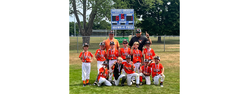 Jimmy Fund 8U Silver Division Champions